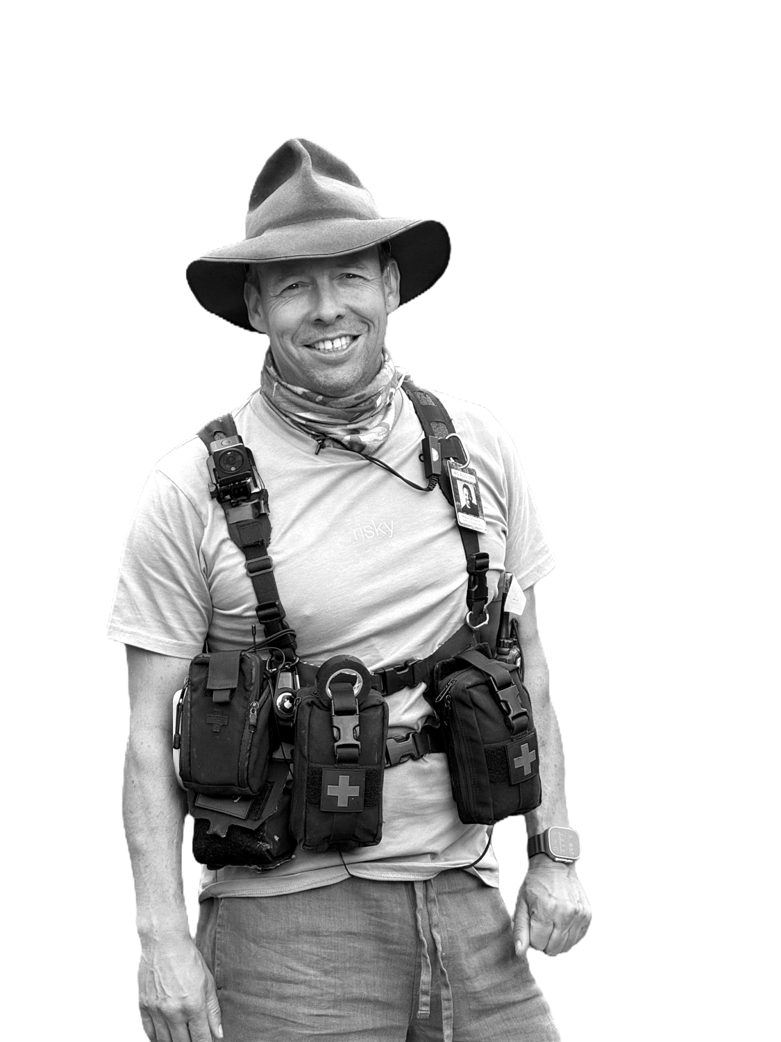 Paul Chivers working in a high-consequence environment